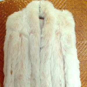 Authentic Saks Fifth Avenue fox-fur coat